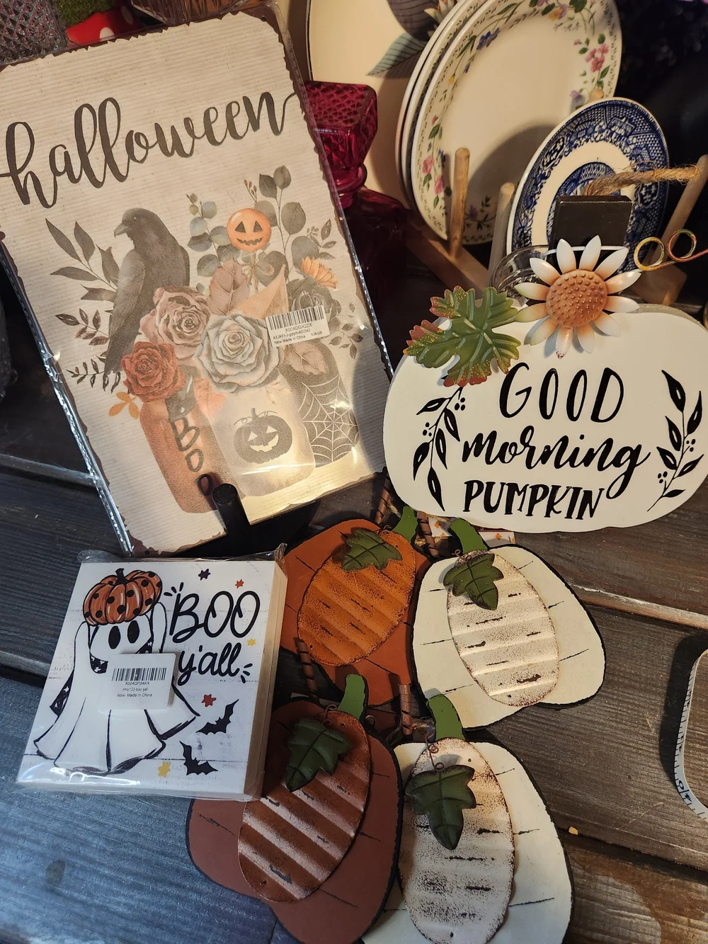 Fall Pumpkins Country Home Decor Bundle 7 Pieces Hobby Lobby